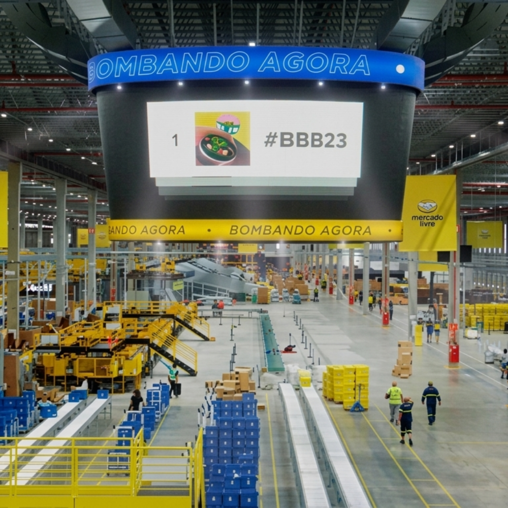 Mercado Livre expande Malha logística para 4 milhões de m² e acirra disputa por galpões