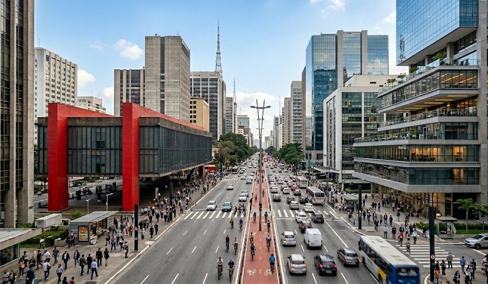 Taxa de Vacância na Avenida Paulista Cai para 12,6% com Retomada de Escritórios